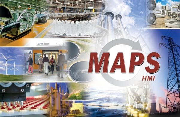 三菱电机的新MAPS HMI软件提供了最大的灵活性和高效的项目设计，具有成本效益，独立的解决方案。图片来源:三菱电机欧洲。帐面价值