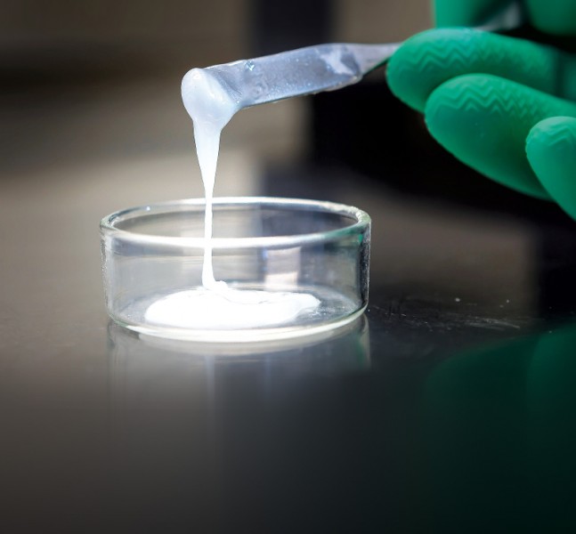 Sealing glass paste from SCHOTT allows for the components in fuel cells to be hermetically sealed. Photo by SCHOTT AG