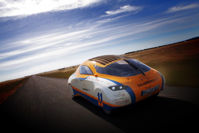 太阳能汽车SolarWorld GT
