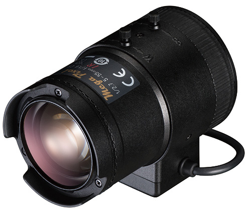 Tamron 1/2.7” 5-55mm F/1.6 Vari-Focal Lens well suited for street / traffic surveillance. Photo by Tamron Co., Ltd.